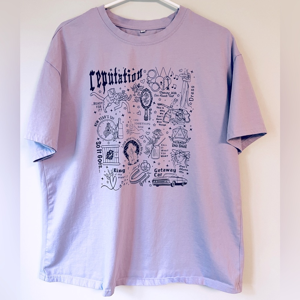 Taylor Swift Reputation Oversized Tee - image 1